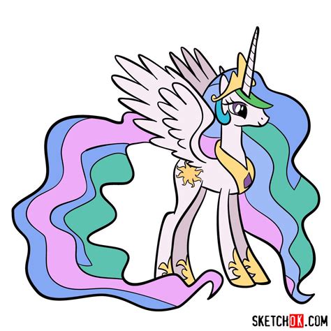 How to Draw Princess Celestia: Capture Royalty in Your Drawing