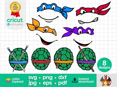 Clipart Teenage Mutant Ninja Turtles