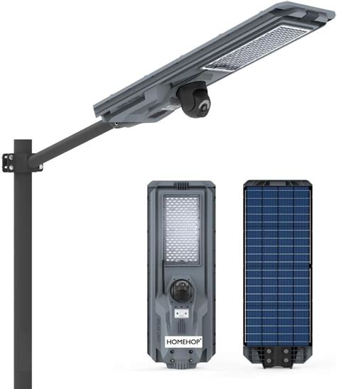 300W Solar Street Lights, LED Solar Flood Lights Outdoor Dusk to Dawn ...