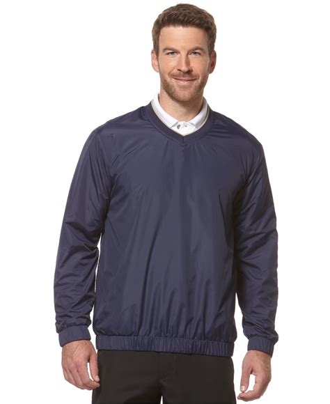Lyst - Pga Tour V-neck Golf Windbreaker in Blue for Men