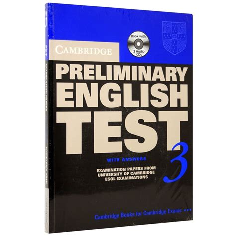 Cambridge Preliminary English Test 3 (PET) Self-Study Pack (Student's ...