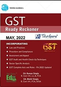 GST Ready Reckoner 2022: Buy GST Ready Reckoner 2022 by CA RAMAN SINGLA ...