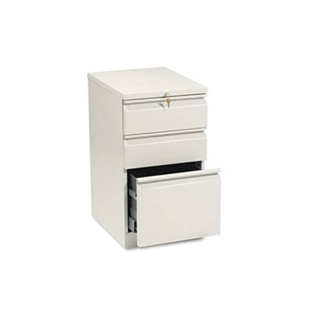 Buy Efficiencies Mobile Box/Box/File Pedestal 15w x 19.88d x 28h, Putty ...