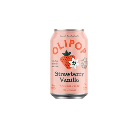 Olipop Strawberry Vanilla Soda 355ml – La Casita Delicatessen
