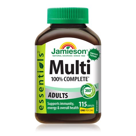 100% Complete Multi For Adults – Jamieson Vitamins