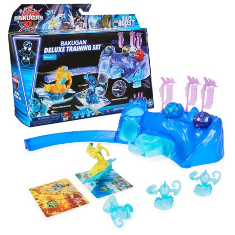 Bakugan Deluxe Training Playset with Special Attack Mantid, Dragonoid, and Octogan - Walmart.com