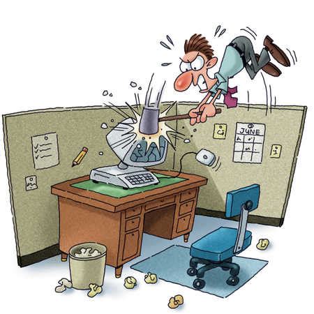 Image result for Man Smashing Computer Meme