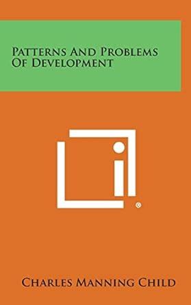 Buy Patterns and Problems of Development Book Online at Low Prices in ...