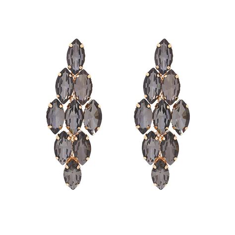 Buy QUECY® Designer Fancy Casual & Office Wear Rhombus Shaped Earrings ...