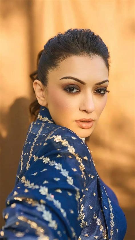 Hansika Motwani’s Unstoppable Love for Chic Blue Outfits