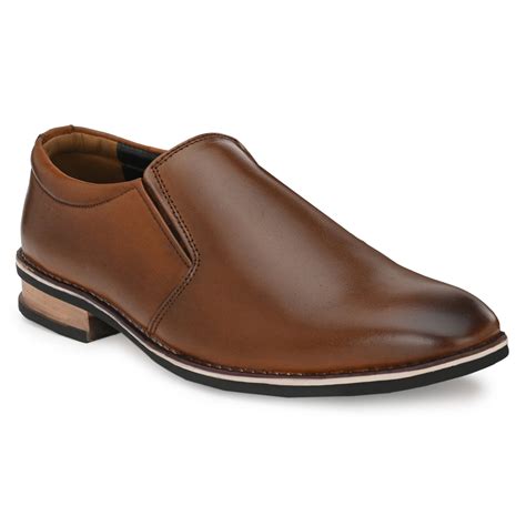 Kavacha Pure Leather , Italic designed formal Shoe , S821 Slip On Shoe ...
