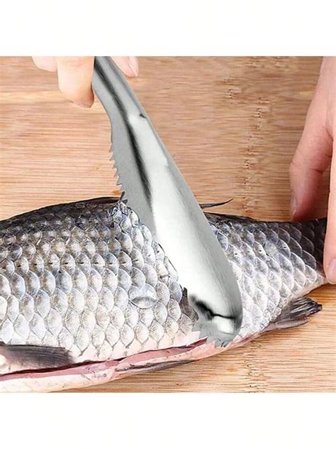 Escova de Escama de Peixe, Raspador de Escama de Peixe Serrilhado ...
