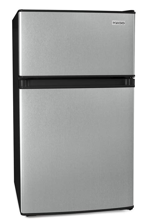 Buy Igloo IRF31DDSS 3.1 Cu. Ft. Double Door Compact Refrigerator with ...