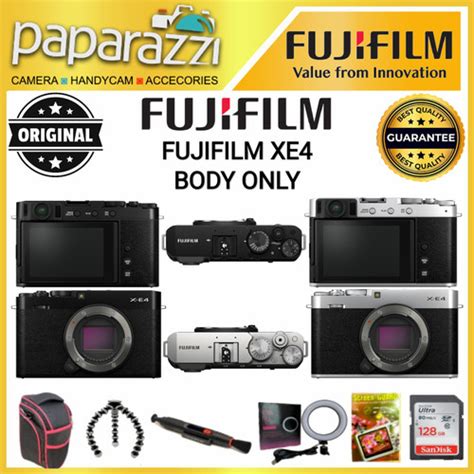 Promo FUJIFILM X-E4 BODY ONLY / KAMERA FUJIFILM XE4 / FUJIFILM X-E4 ...