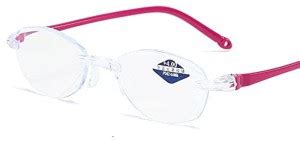 Augen Rimless (+1.00) Rectangle Reading Glasses Price in India - Buy ...