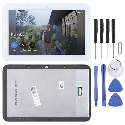 For Google Nest HUB Gen2 Original LCD Screen with Digitizer Full Assem ...