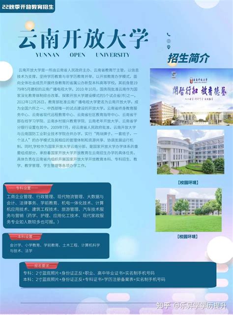 云南开放大学2023年春季招生须知！ - 知乎