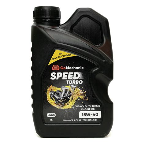 GoMechanic Speed Turbo 15W 40 API CI - 4/SL Advance Polar Technology ...