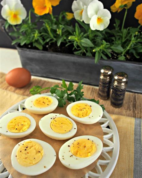 Hard-Cooked Steamed Eggs - Simply Sated