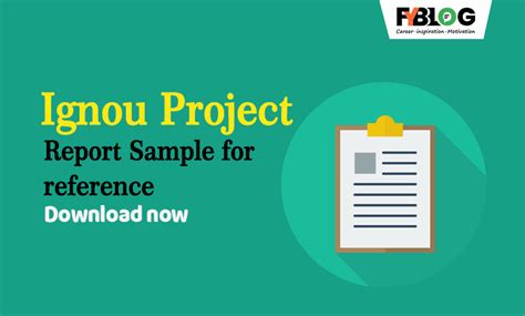 Image result for IGNOU Project Report Sample