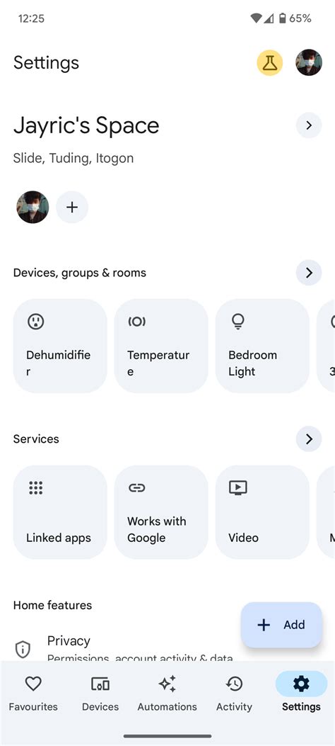 Code Python Google Home 的图像结果