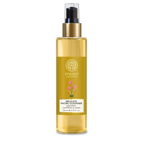 Forest Essentials Delicate Saffron & Neem Facial Cleanser with ...