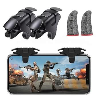 FKU 2024 New Model S03 Mobile Game Controller With (1 Pair) FINGER ...