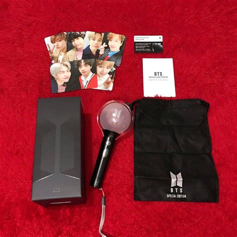 Bts Light Stick Ver 4 BTS OFFICIAL LIGHT STICK MAP OF THE SOUL SPECIAL EDITION ARMY BOMB Bts ...