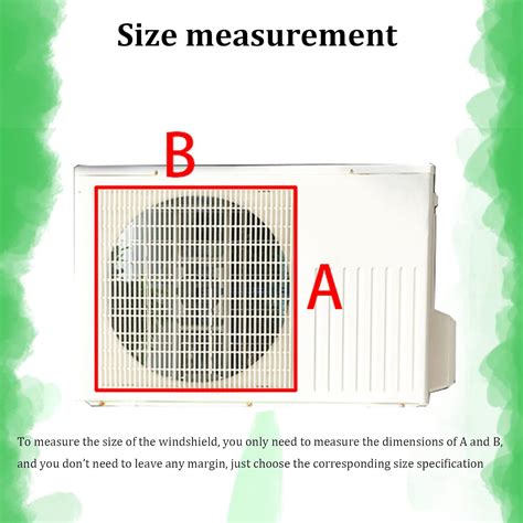 ChuangYingJiaJu Air Conditioner Outdoor Unit Cover Bracket Air India | Ubuy