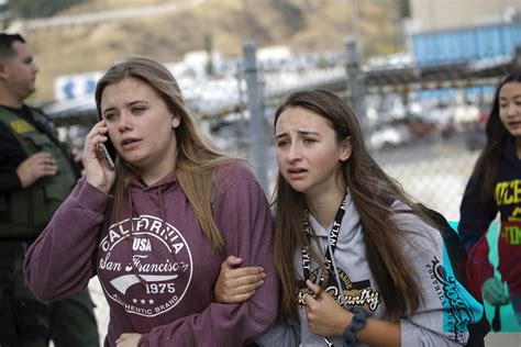 Saugus High School shooting: Photos reveal aftermath at Santa Clarita ...