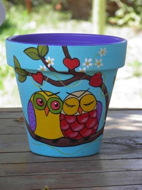 20+ Flower Pots Designs For Painting