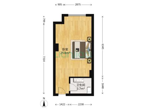 12.24m*10.92m精品二层自建房屋设计图，占地面积124平方米，小户型首选 - 二层别墅设计图 - 别墅图纸商城