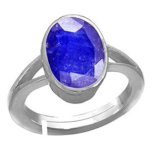 Buy Rama & Mool Chand Trading 8 ratti Blue Sapphire Certified neelam ...