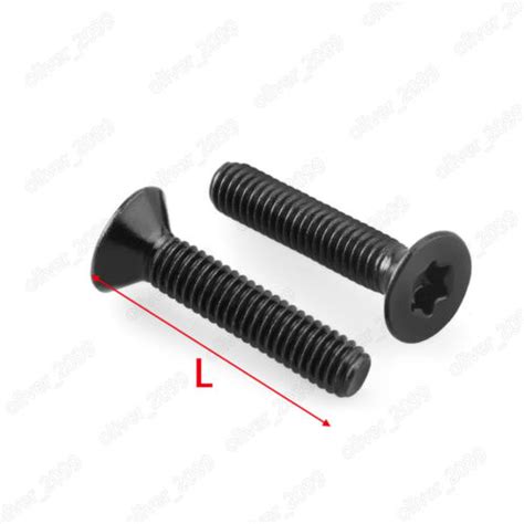 Buy Black 304 Stainless Steel Torx Socket Countersunk Head Screws M1.6 ...