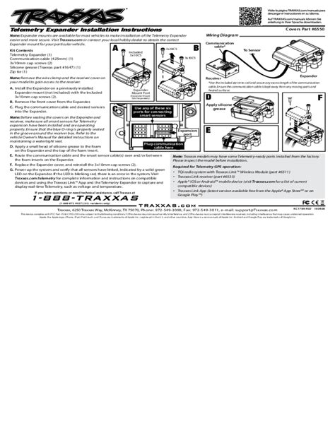 Image result for Trx6 Telemetry Installation