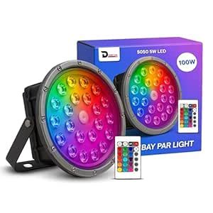 Dreamlux 100W RGB LED Highbay Light | Remote Controlled Disco Light ...