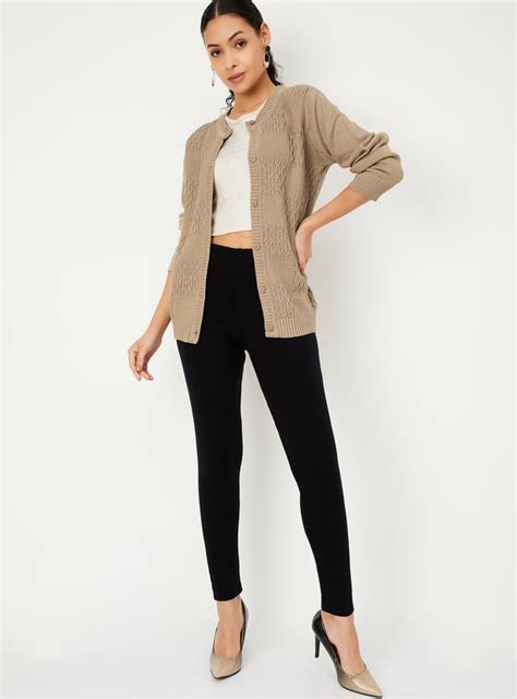 Buy Women Knitted Cardigan Online at just Rs. 899.0 - 1000014204525 ...