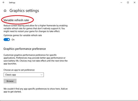 Image result for Windows 11 VRR Setup