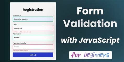 Image result for Validation Formulaire JavaScript