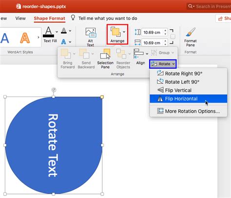 Image result for Customize Text Rotation PowerPoint