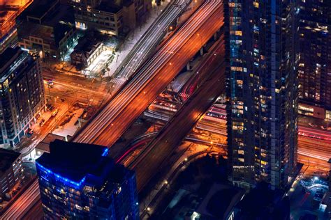 High-Rise Buildings Night. View 的图像结果