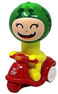 Gedlly Non-Toxic watermelon Push & Pull Along Colorful Press and Go ...