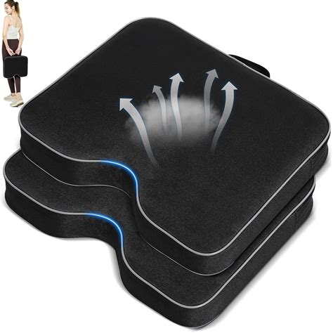 FASTMOMENT 2 Pcs Stadium Seat Cushions - Outdoor Seat Cushions for ...