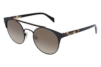 Diesel UV Protected Black Round Half rim Sunglasses for Men and Women ...