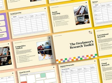 Freelance Graphic Designer's Research Toolkit and Report Template ...