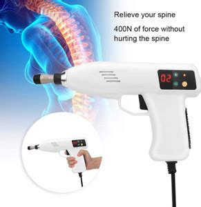 Biotronix Chiropractic Gun Electric Digital 400N Spine Adjustor 4 ...