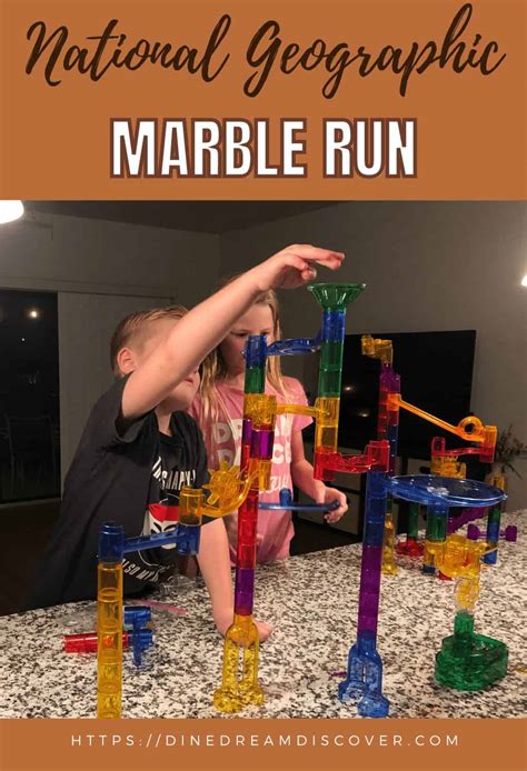 National Geographic Glow in the Dark Marble Run