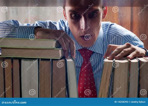 Men and book stock image. Image of looking, paperback - 14258393