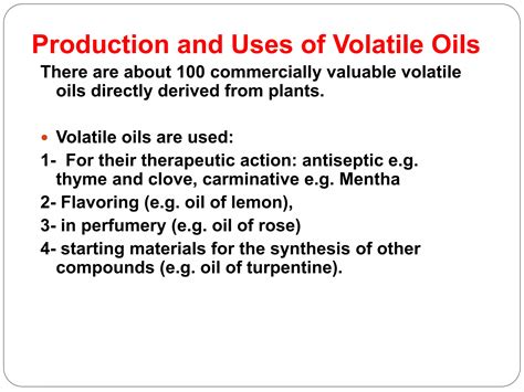 Volatile oil extraction | PPTX