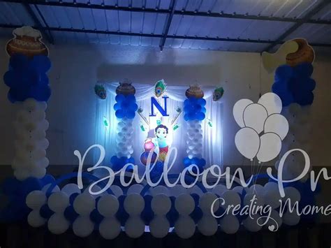 Beautiful Little Krishna Theme Bangalore | Upto 50% Off - Balloon Pro